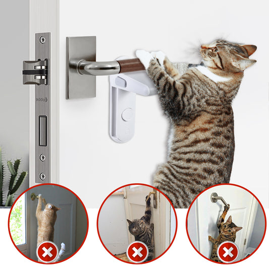 Child Safety Door Lock – Baby Proof Lever Lock for Kids & Pet Protection
