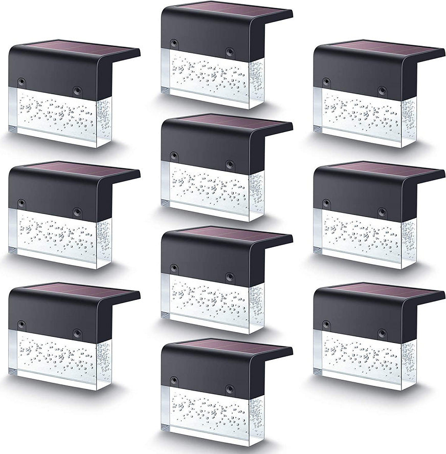 Solar LED Outdoor Fence Lights – Waterproof RGB Step Lights for Garden, Yard & Stairs