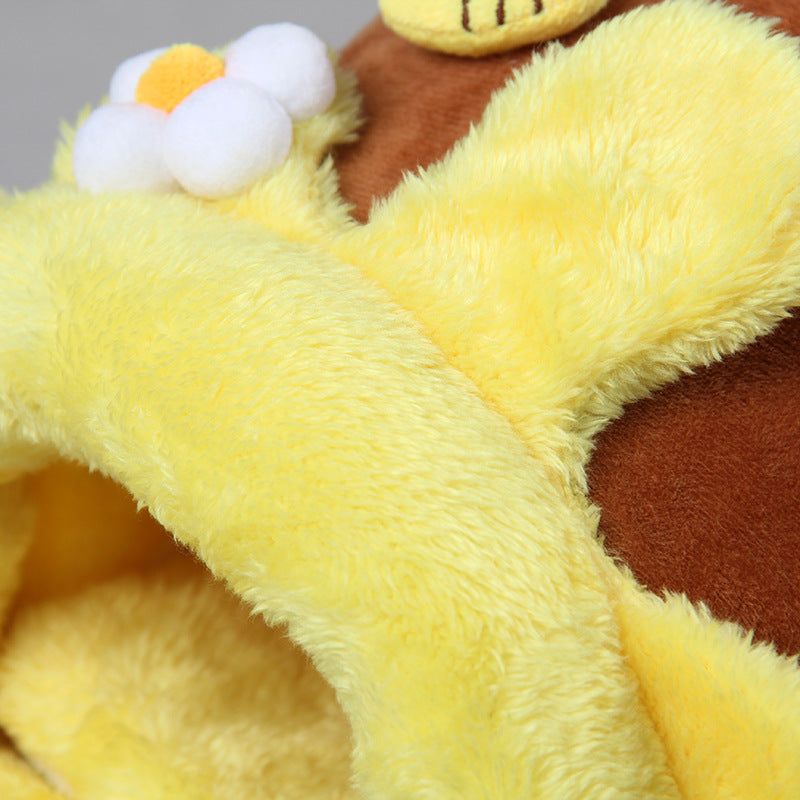 Warm Winter Hamster Sleeping Nest – Soft Cotton Cozy Bed for Small Pets