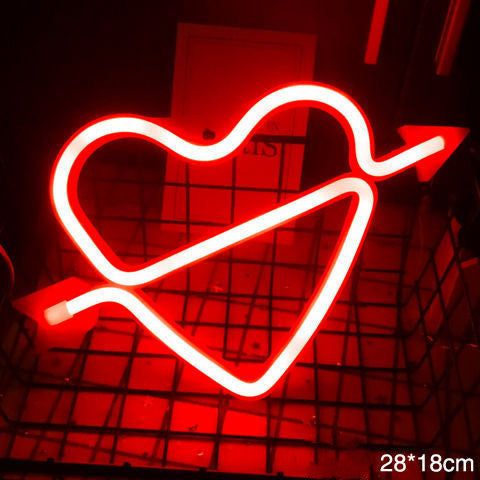 LED Neon Sign Night Light – Aesthetic Room Decor