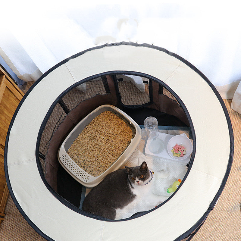 Portable Pet Crate House – Dog & Cat Playpen for Training, Rest & Travel