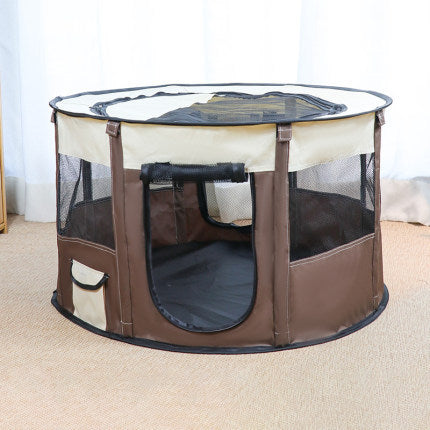 Portable Pet Crate House – Dog & Cat Playpen for Training, Rest & Travel