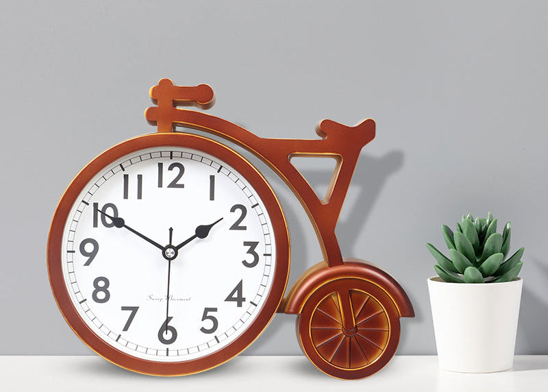 Modern Table Clock Home Decor – Elegant Living Room Desk Clock