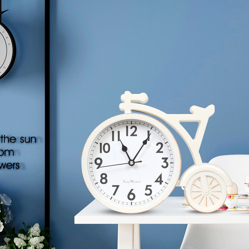 Modern Table Clock Home Decor – Elegant Living Room Desk Clock