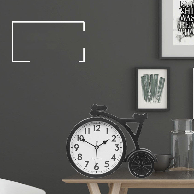 Modern Table Clock Home Decor – Elegant Living Room Desk Clock