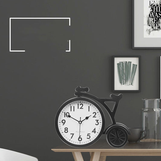 Modern Table Clock Home Decor – Elegant Living Room Desk Clock