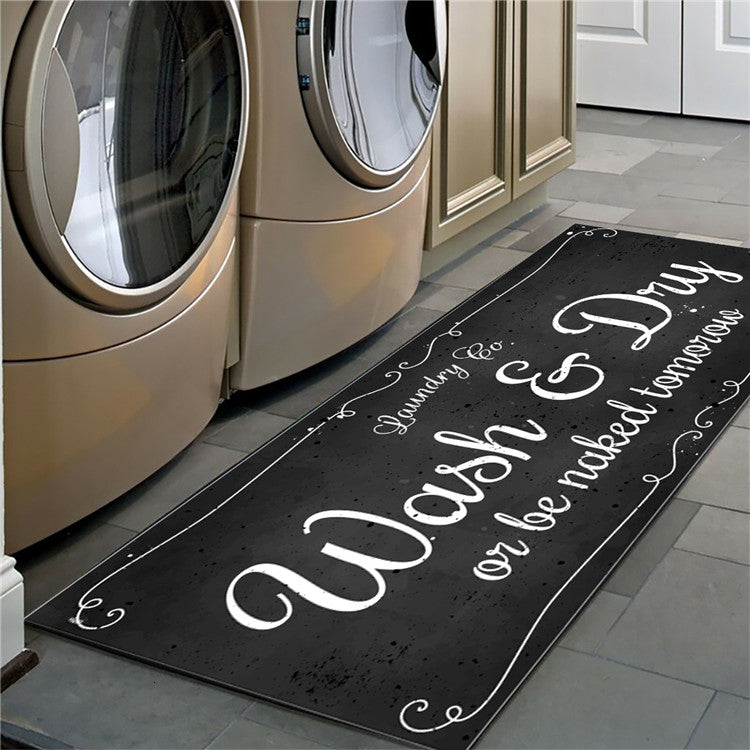 Home Absorbent Floor Mat – Non-Slip Bathroom & Kitchen Rug for Water Protection & Safety