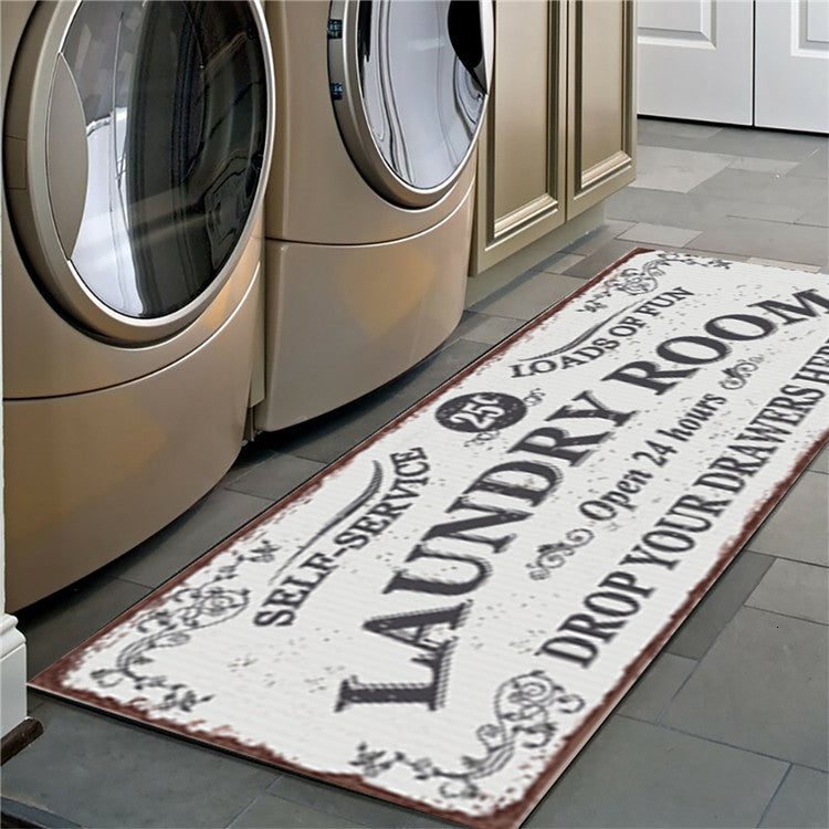 Home Absorbent Floor Mat – Non-Slip Bathroom & Kitchen Rug for Water Protection & Safety