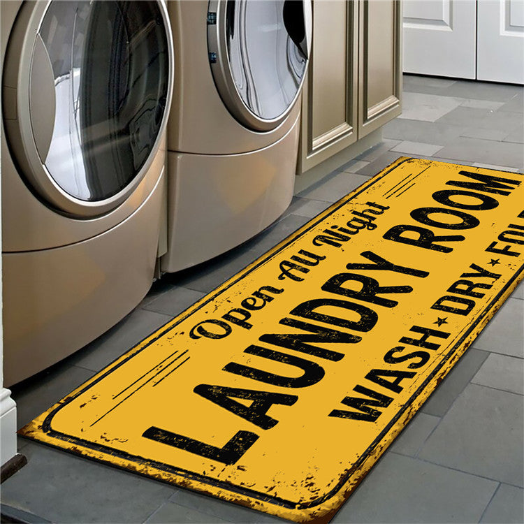 Home Absorbent Floor Mat – Non-Slip Bathroom & Kitchen Rug for Water Protection & Safety