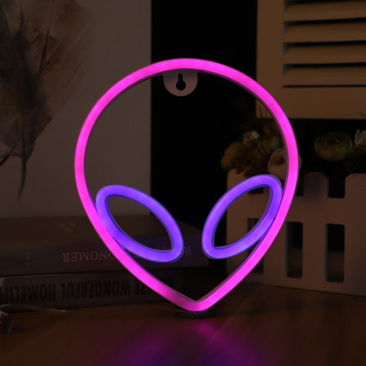 Aesthetic Neon Modeling Light – LED Wall Hanging Lamp for Cozy Room Atmosphere