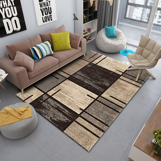 Boho Persian Style Rug – Washable Non-Slip Area Rug for Living Room