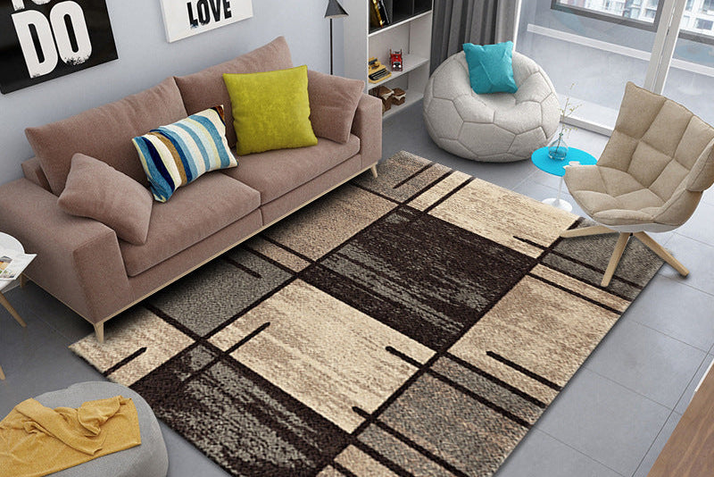 Boho Persian Style Rug – Washable Non-Slip Area Rug for Living Room