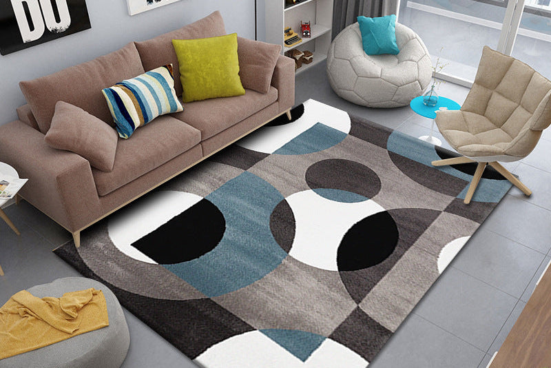 Boho Persian Style Rug – Washable Non-Slip Area Rug for Living Room
