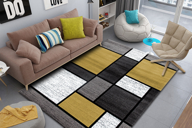 Boho Persian Style Rug – Washable Non-Slip Area Rug for Living Room