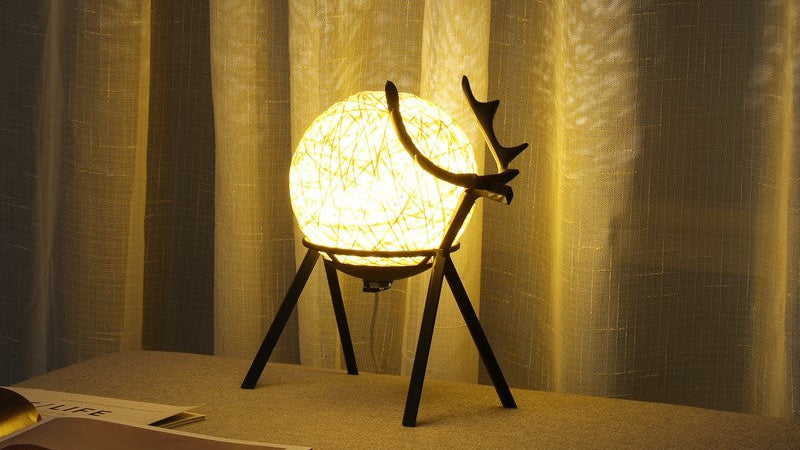 Retro Style Couples Night Lamp – Romantic Bedroom LED Bedside Light for Cozy Mood Decor