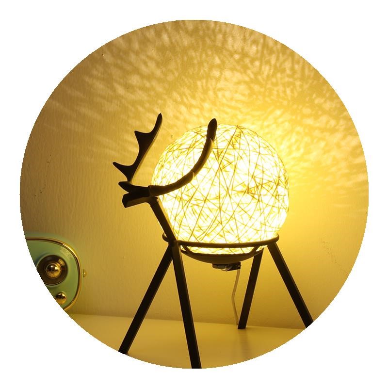 Retro Style Couples Night Lamp – Romantic Bedroom LED Bedside Light for Cozy Mood Decor