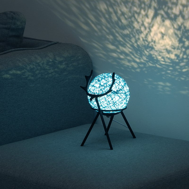 Retro Style Couples Night Lamp – Romantic Bedroom LED Bedside Light for Cozy Mood Decor