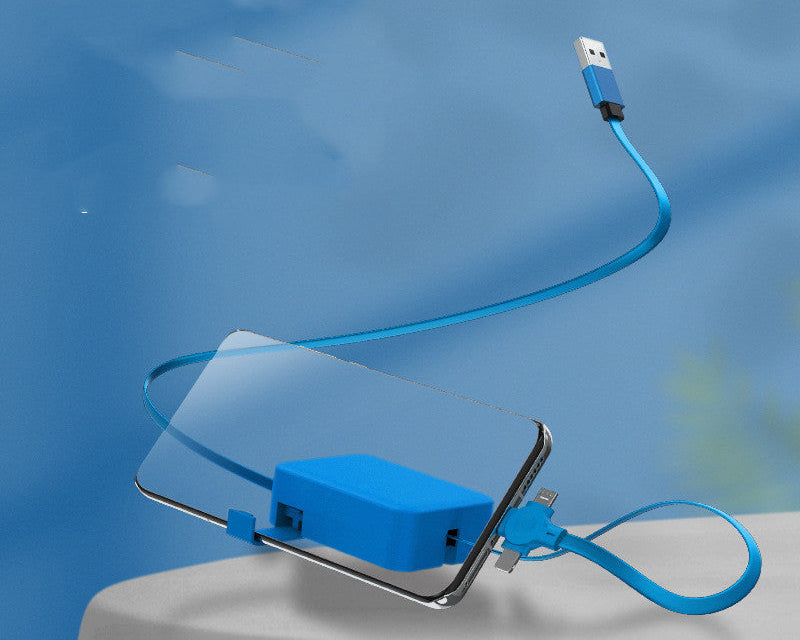 Portable 4 in 1 USB Charging Cable –  Travel Organizer Charger