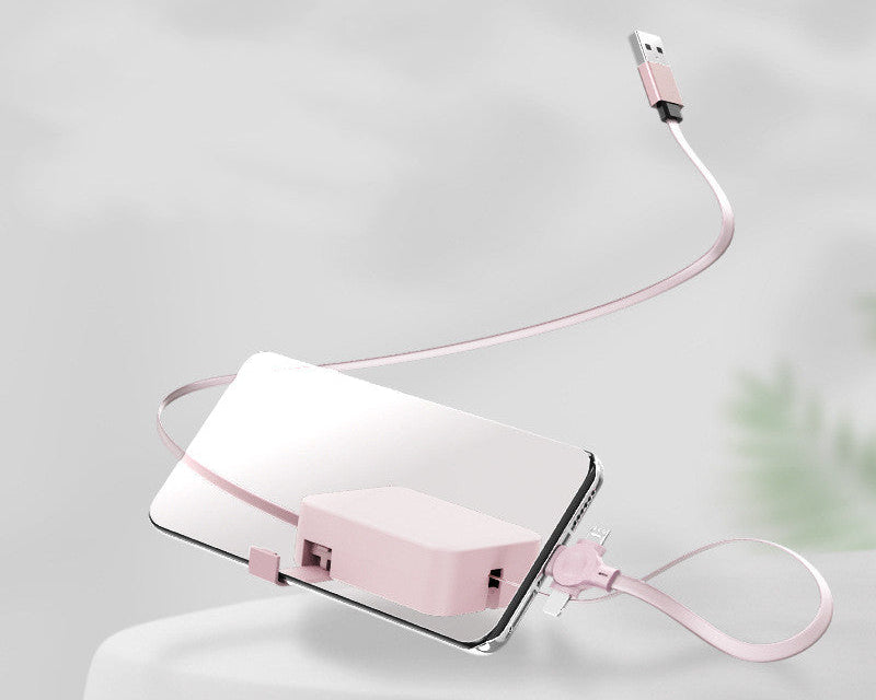 Portable 4 in 1 USB Charging Cable –  Travel Organizer Charger