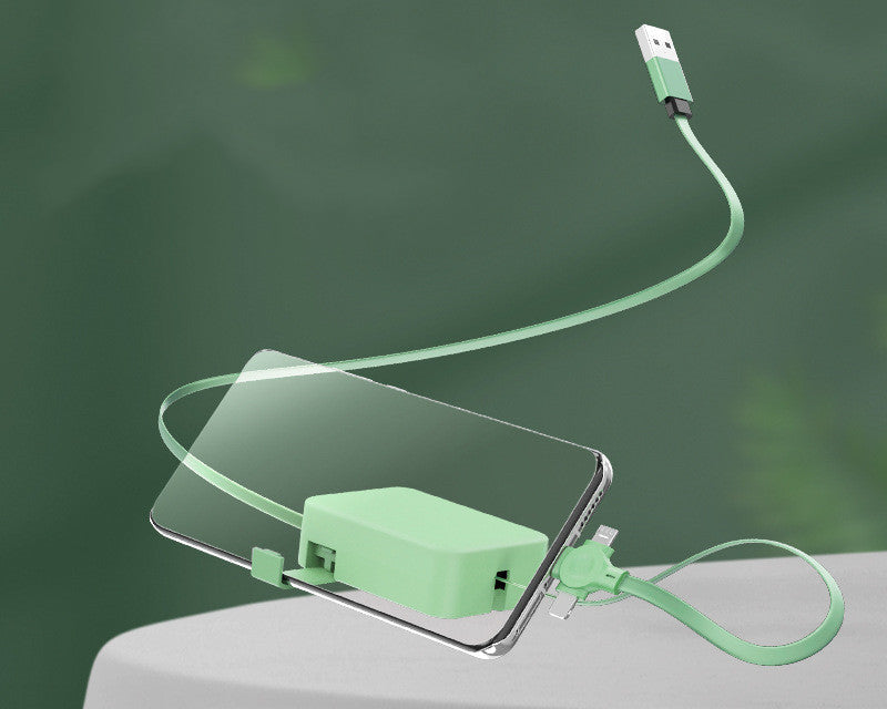 Portable 4 in 1 USB Charging Cable –  Travel Organizer Charger