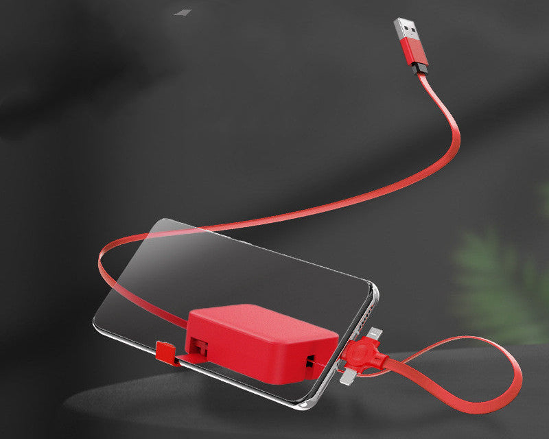 Portable 4 in 1 USB Charging Cable –  Travel Organizer Charger