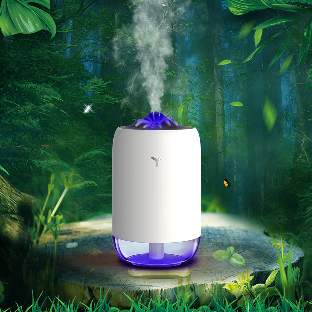 Magic Flame Humidifier Aroma Diffuser – Mini USB Cool Mist Air Diffuser for Home & Car