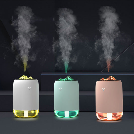 Magic Flame Humidifier Aroma Diffuser – Mini USB Cool Mist Air Diffuser for Home & Car