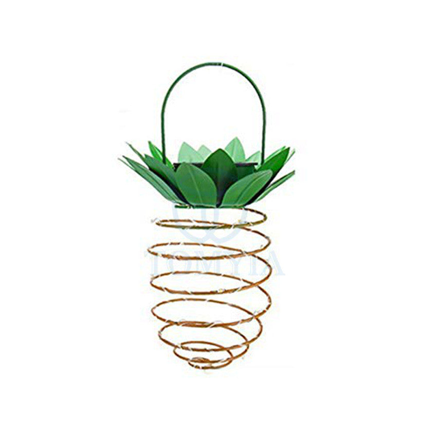 Eco-Friendly Solar Garden Lights – Waterproof Pineapple LED Fairy String