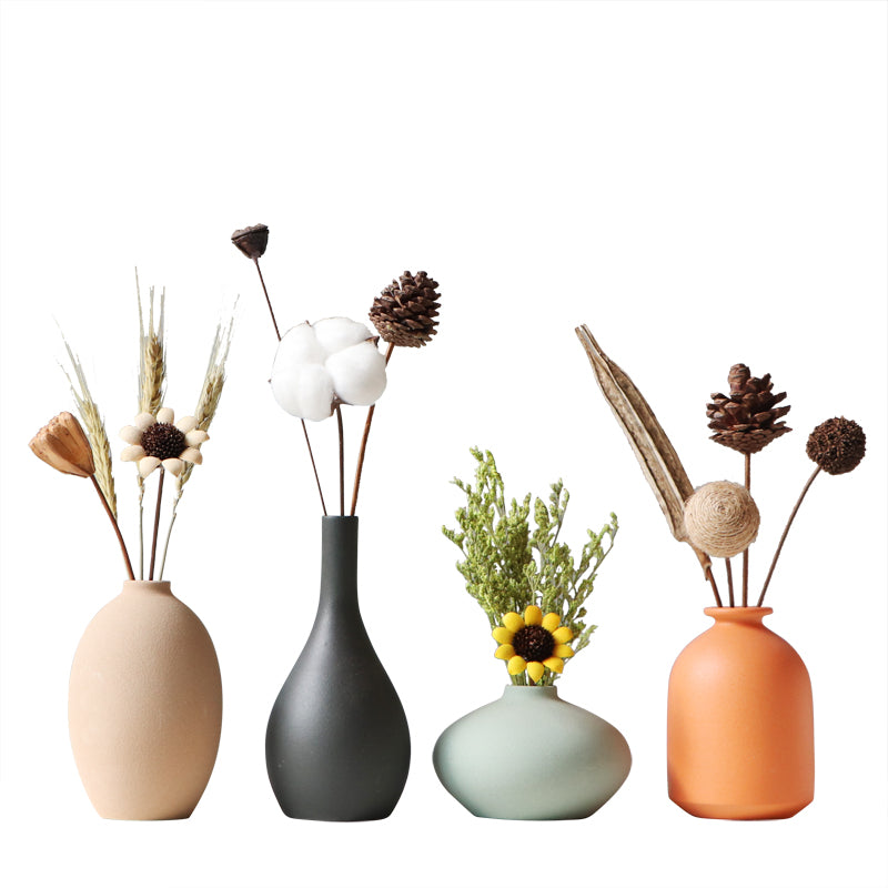 Modern Home Ceramic Vase – Stylish Living Room & Flower Display