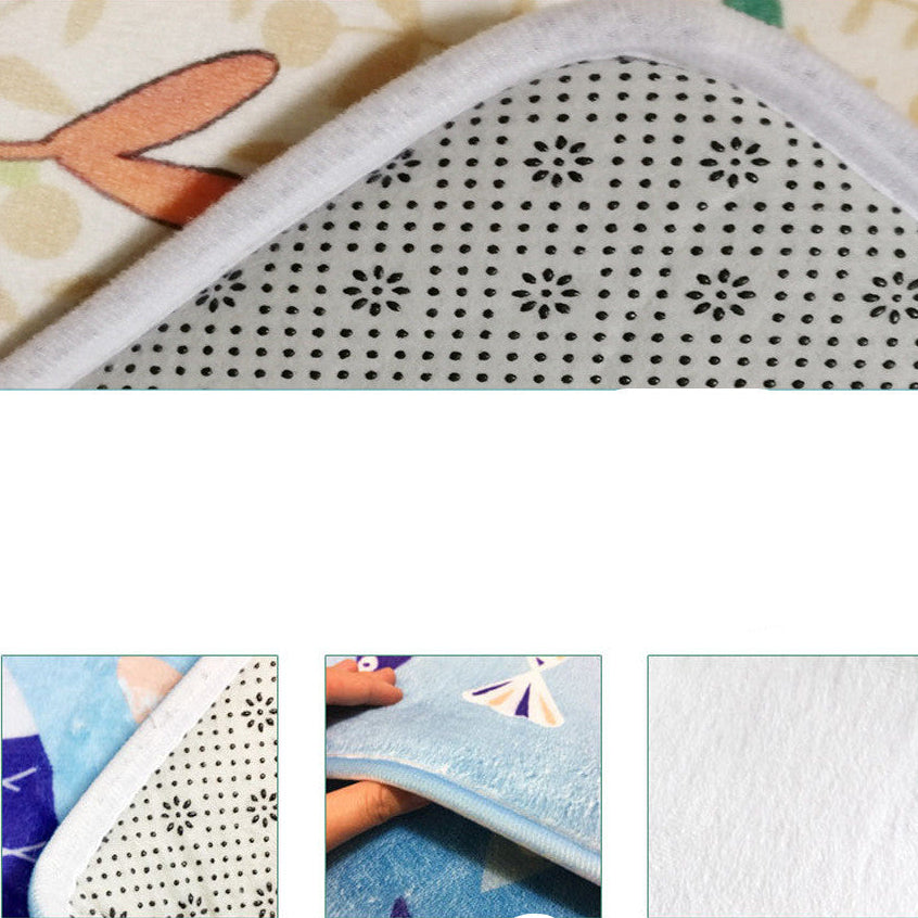 Decorative 3D Printed Rug Carpet – Polyester Kitchen Living Room Bedside Mat