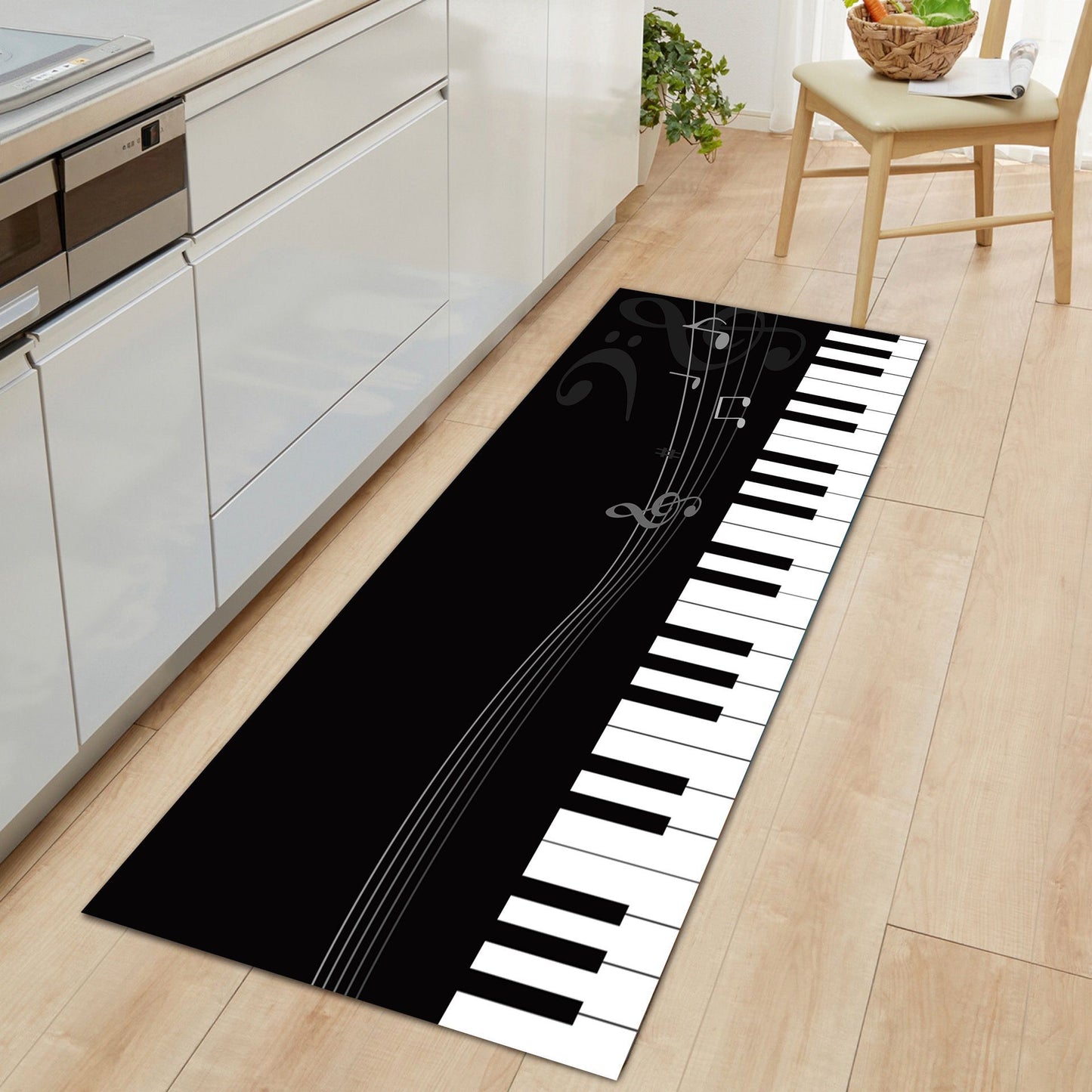 Decorative 3D Printed Rug Carpet – Polyester Kitchen Living Room Bedside Mat