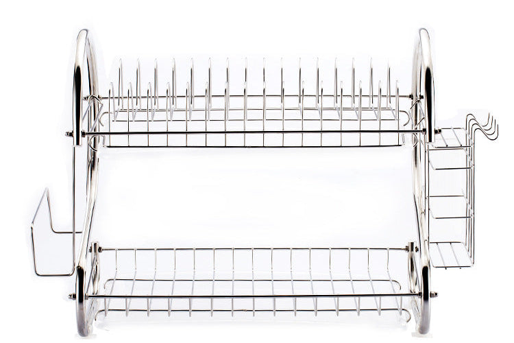 Kitchen Drain Rack Organizer – Sink Storage for Sponges, Soap & Dish Drying