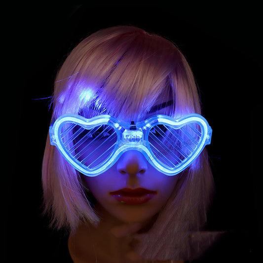LED Glow Glasses Shutter Shades – Light Up Party Accessories for Kids & Adults