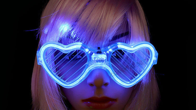 LED Glow Glasses Shutter Shades – Light Up Party Accessories for Kids & Adults