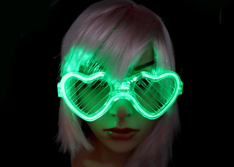 LED Glow Glasses Shutter Shades – Light Up Party Accessories for Kids & Adults