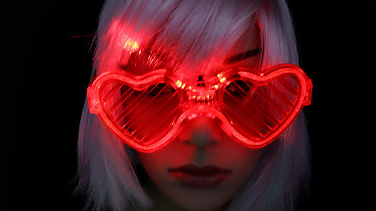 LED Glow Glasses Shutter Shades – Light Up Party Accessories for Kids & Adults