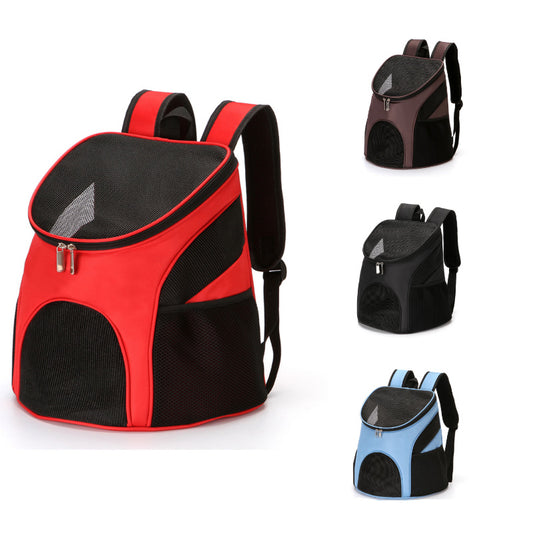 Pet Backpack Carrier – Portable Breathable Pet Outing Bag for Cats & Small Dogs Travel Hiking