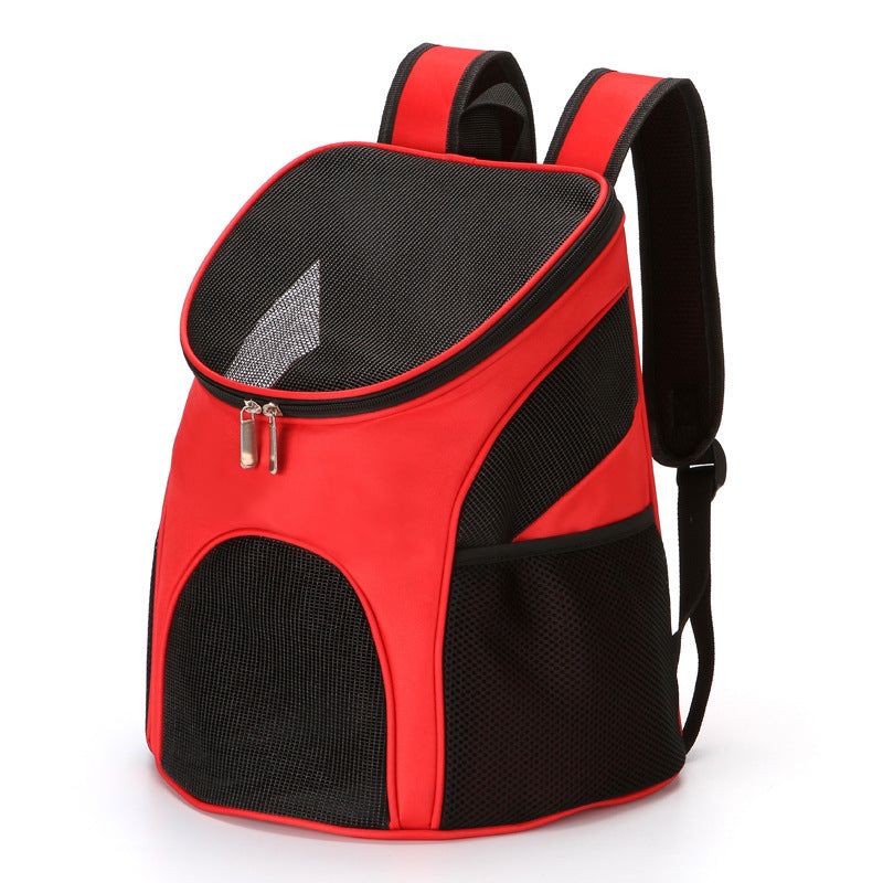 Pet Backpack Carrier – Portable Breathable Pet Outing Bag for Cats & Small Dogs Travel Hiking