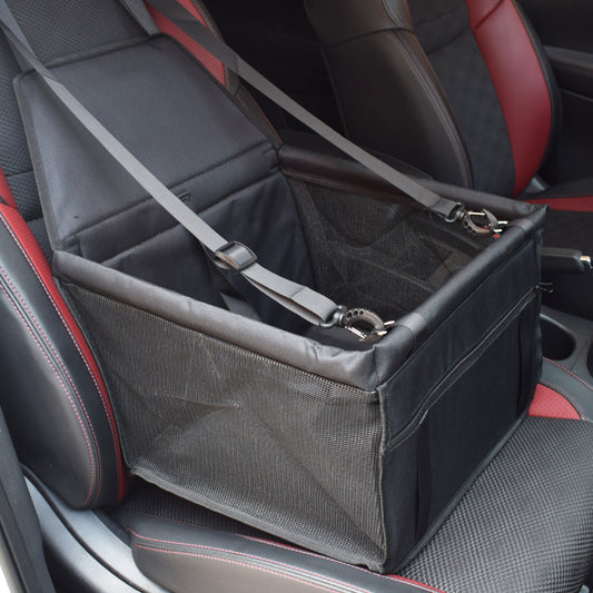 Breathable Dog & Cat Car Bag – Safe Portable Pet Travel Seat Carrier