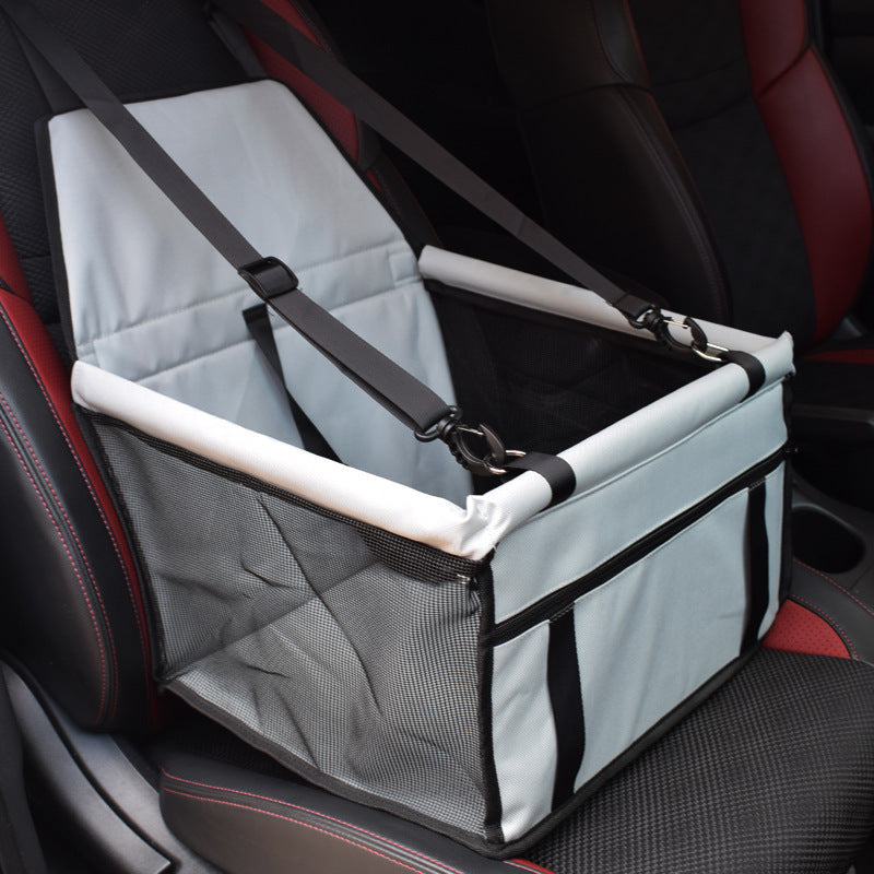 Breathable Dog & Cat Car Bag – Safe Portable Pet Travel Seat Carrier
