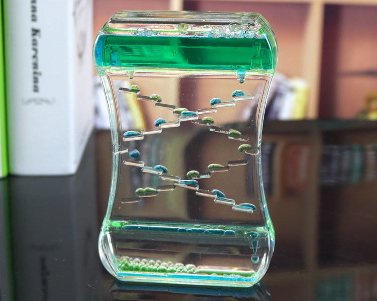 Creative Cruise Hourglass – Mesmerizing Liquid Timer for Office & Bedroom