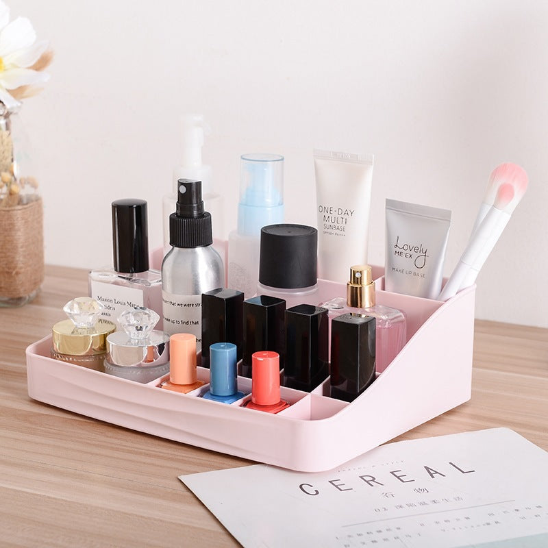 Acrylic Makeup Storage Organizer Box – Desktop Skincare Vanity Case for Cosmetics & Beauty Accessories