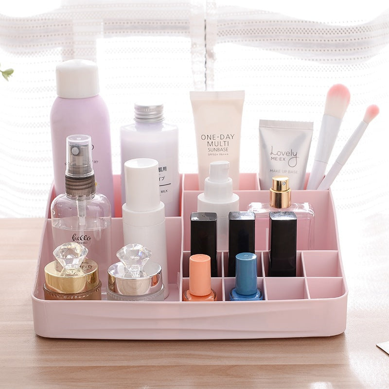 Acrylic Makeup Storage Organizer Box – Desktop Skincare Vanity Case for Cosmetics & Beauty Accessories