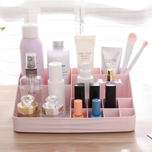 Acrylic Makeup Storage Organizer Box – Desktop Skincare Vanity Case for Cosmetics & Beauty Accessories