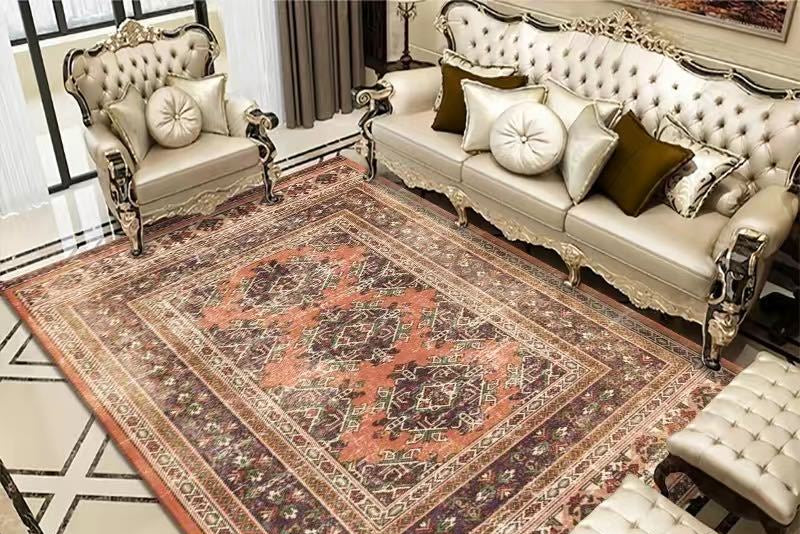 Vintage Bohemian Carpet – Persian Style Area Rug for Living Room & Bedroom
