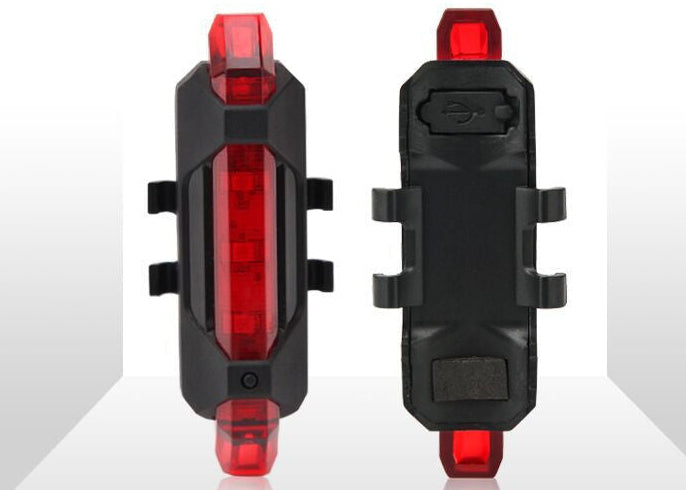 Bicycle Safety Light Set LED USB Rechargeable – Front & Rear Waterproof Lights