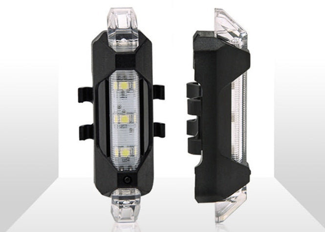 Bicycle Safety Light Set LED USB Rechargeable – Front & Rear Waterproof Lights