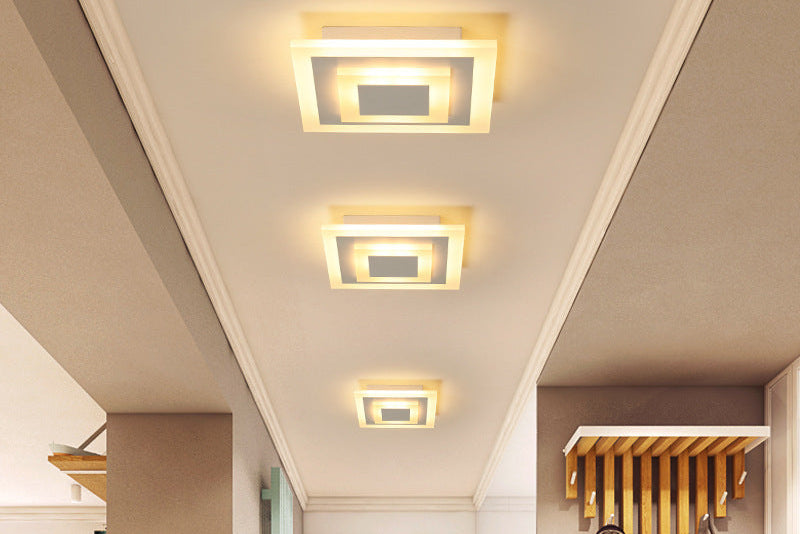Versatile Surface-Mounted Ceiling Lamp – Perfect for hallways, corridors, porches & living room