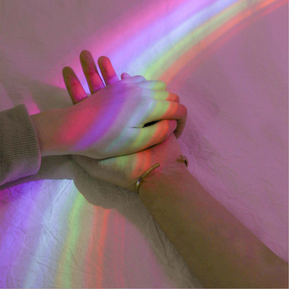 Rainbow Projection Lamp – LED Night Light Projector