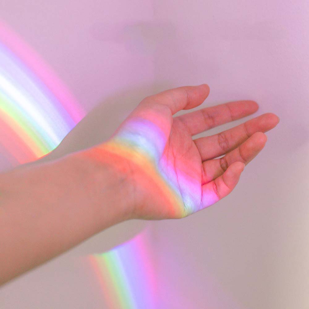Rainbow Projection Lamp – LED Night Light Projector